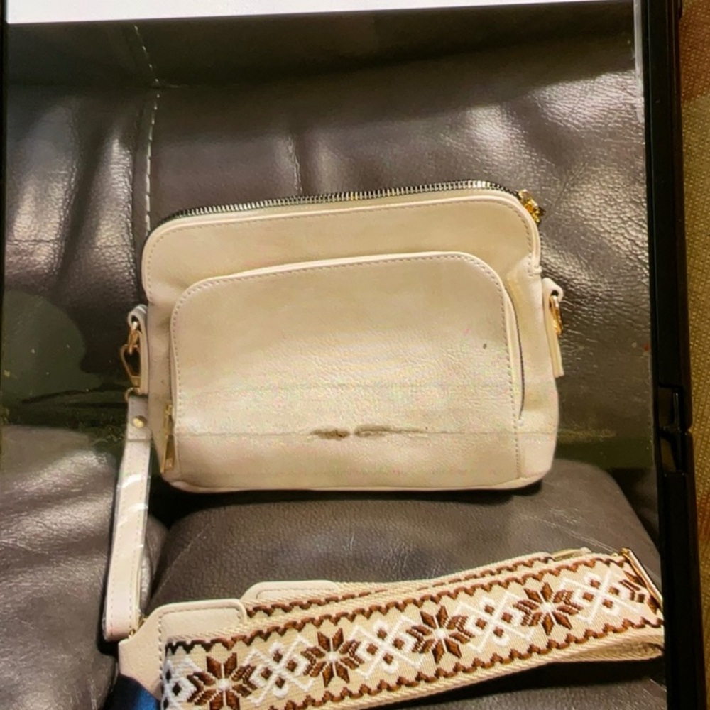 New leather crossbody